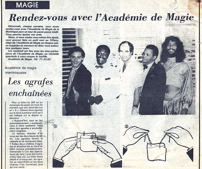 Magicien école de Magie de Martinique