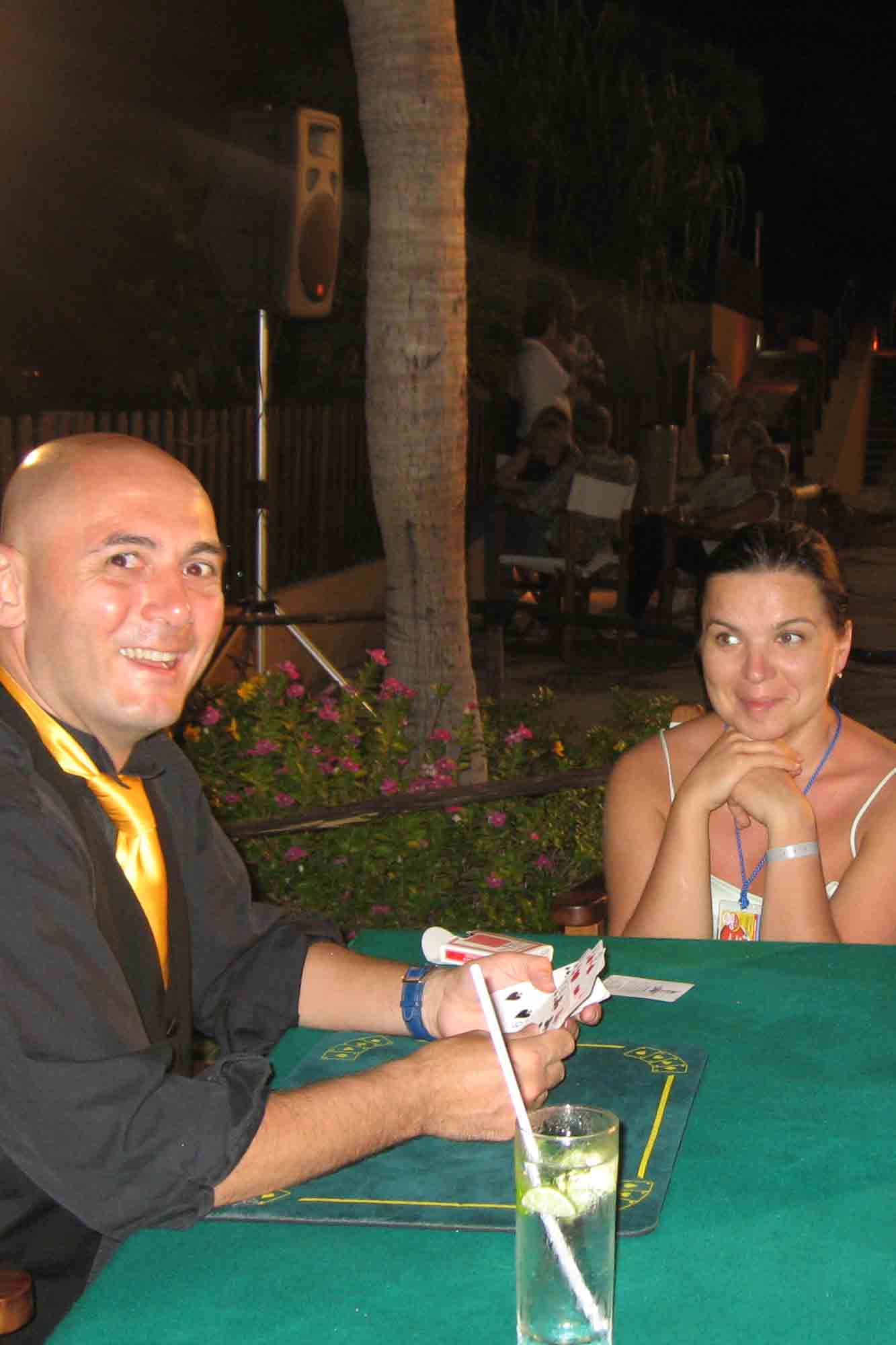 Magicien Soirée Club Med Mexique