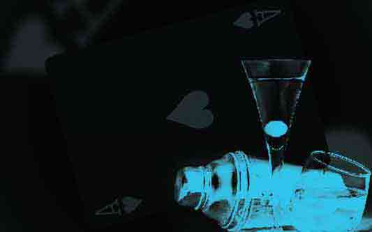 magicien au cocktail