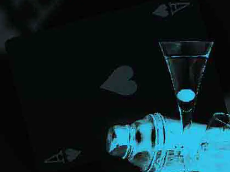 magicien au cocktail